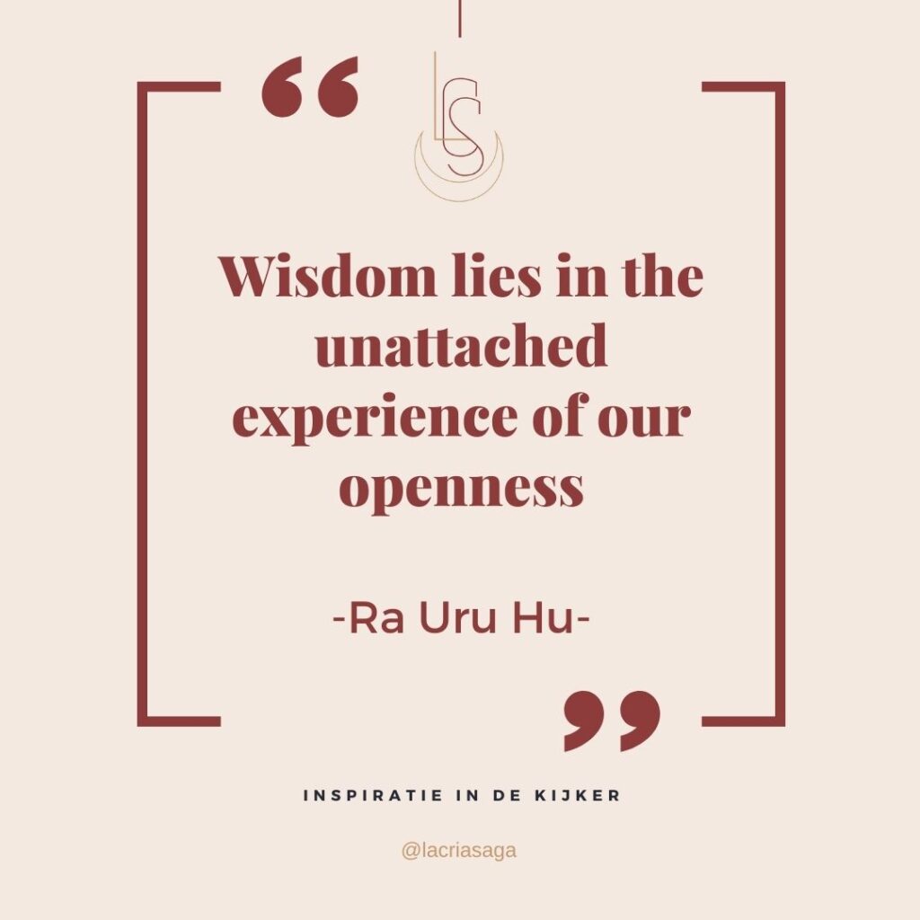Ra Uru Hu Quote - openheid centra