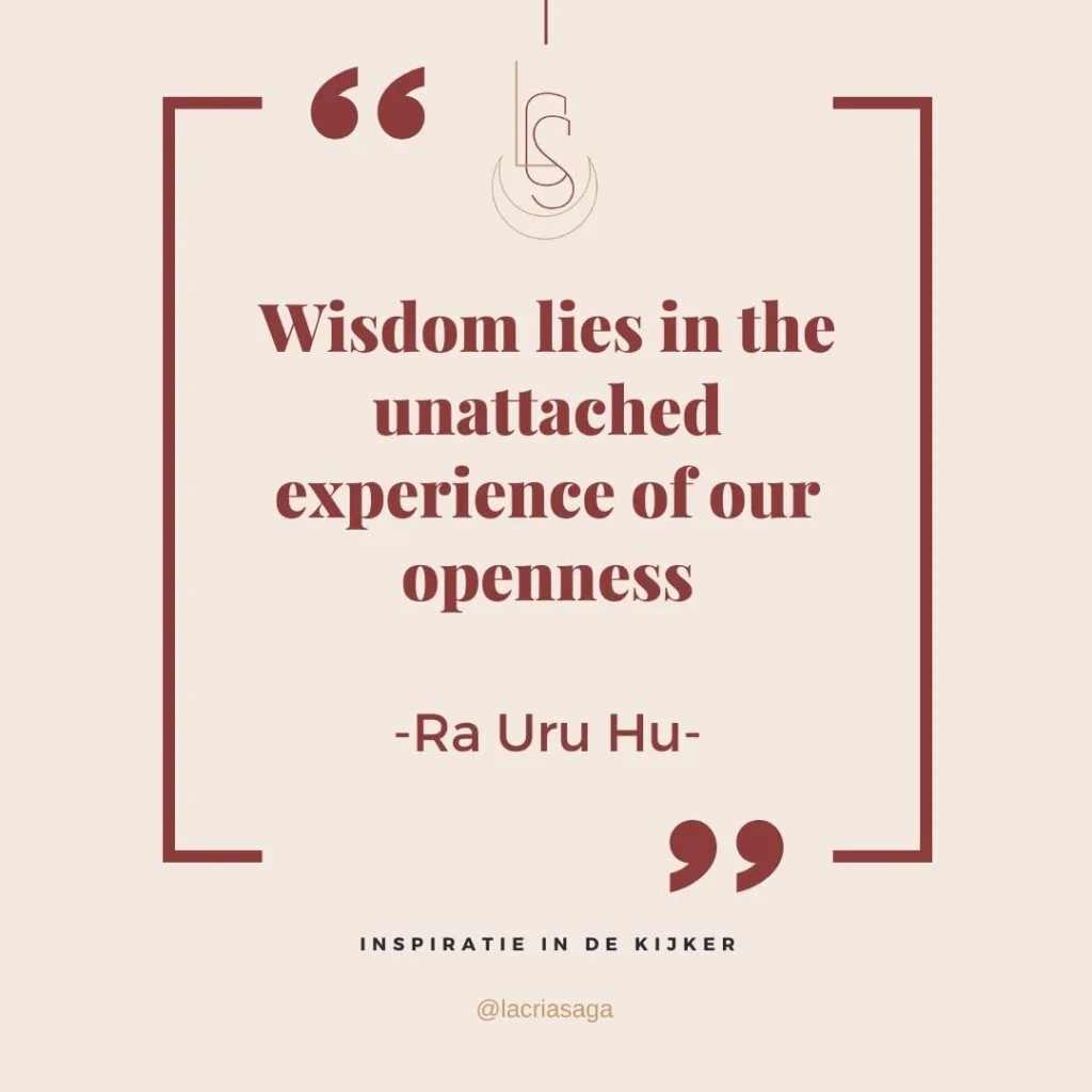 Ra Uru Hu Quote - openheid centra